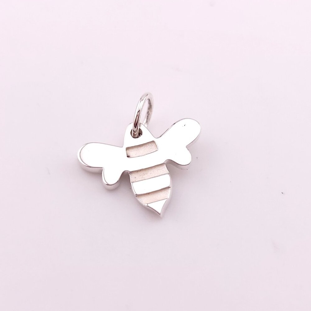 Vintage Tiffany & Co. Sterling Silver HONEY BEE Tiny Charm Pendant - Picture 6 of 7